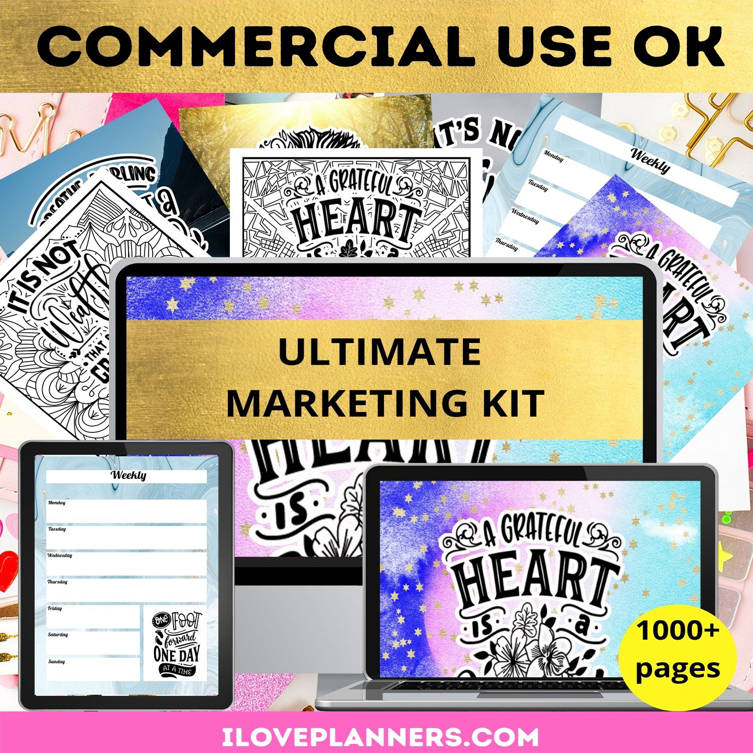MOCKUP- PINTEREST SIZE - I LOVE PLAANNERS