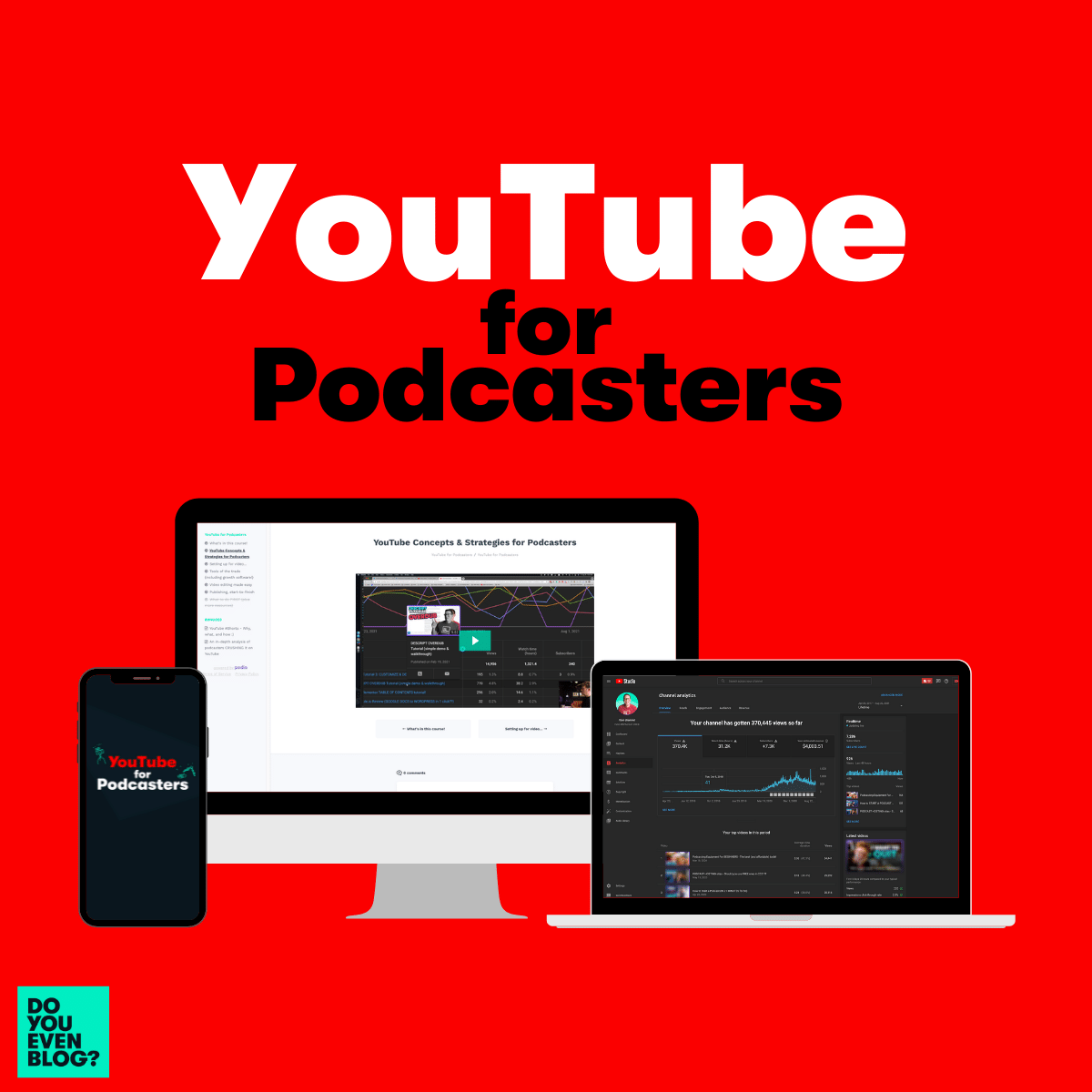 youtube for podcasters square