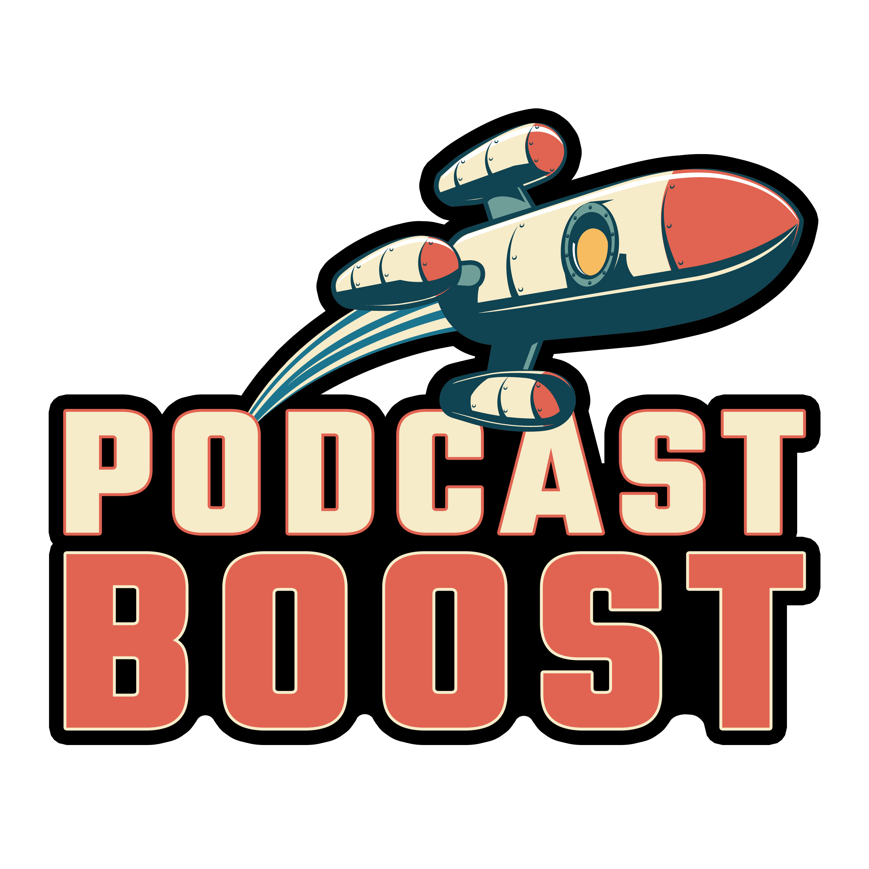 PodcastBoost Sticker