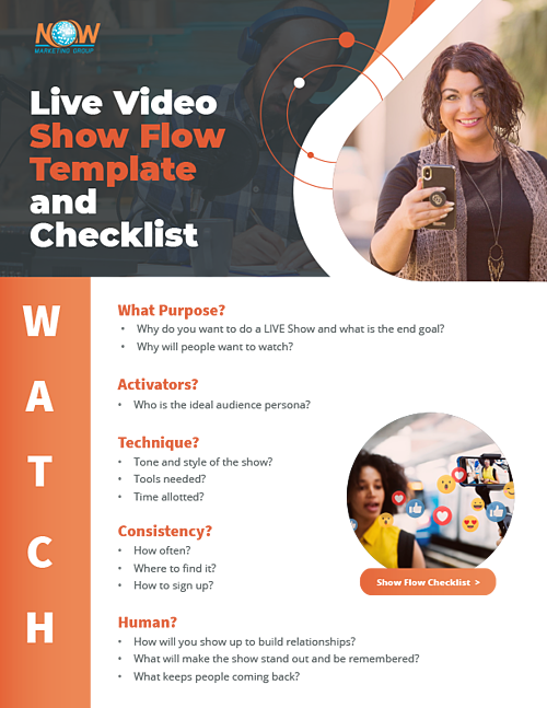 Live-Show-Flow-Template-Flyer